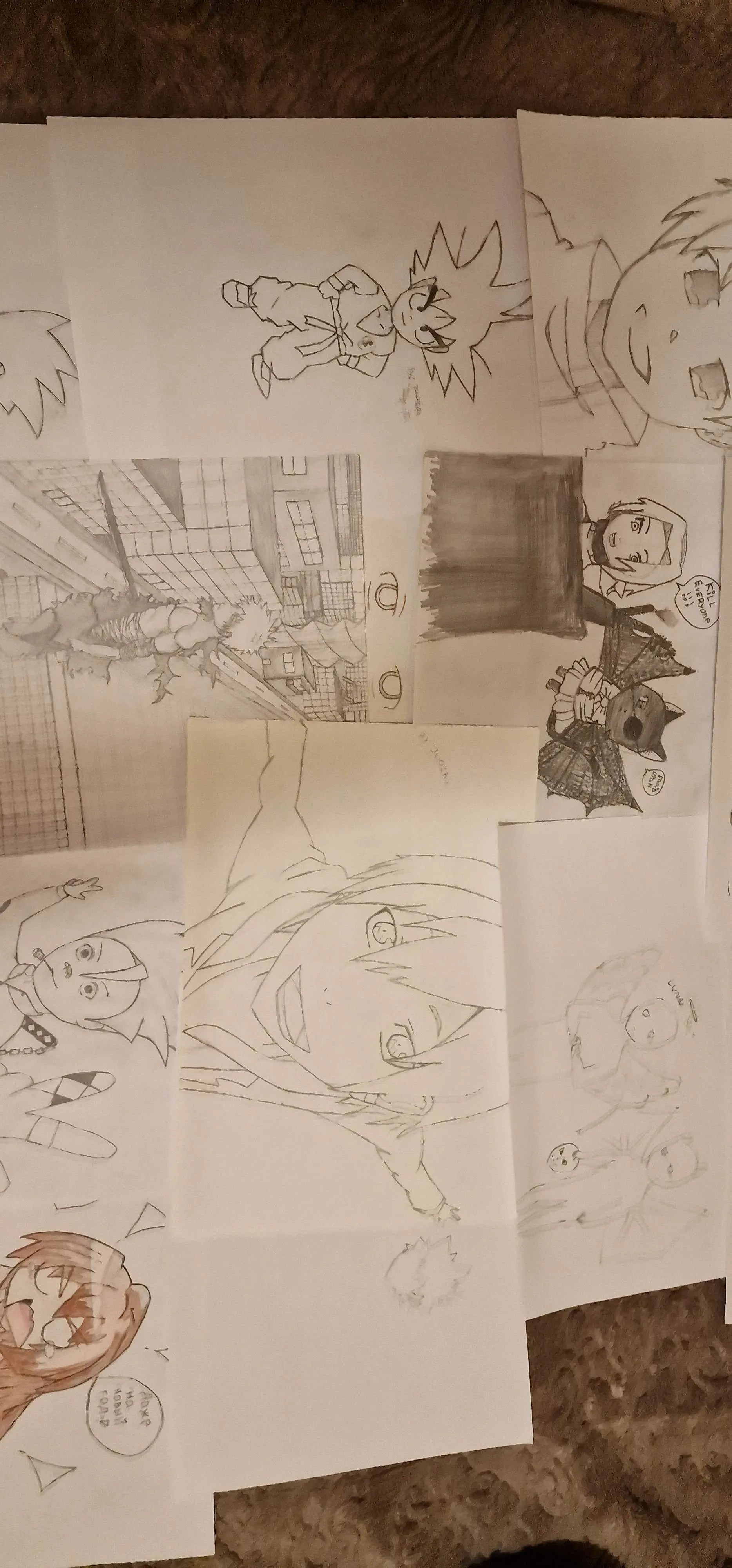 Sketchbook page 1