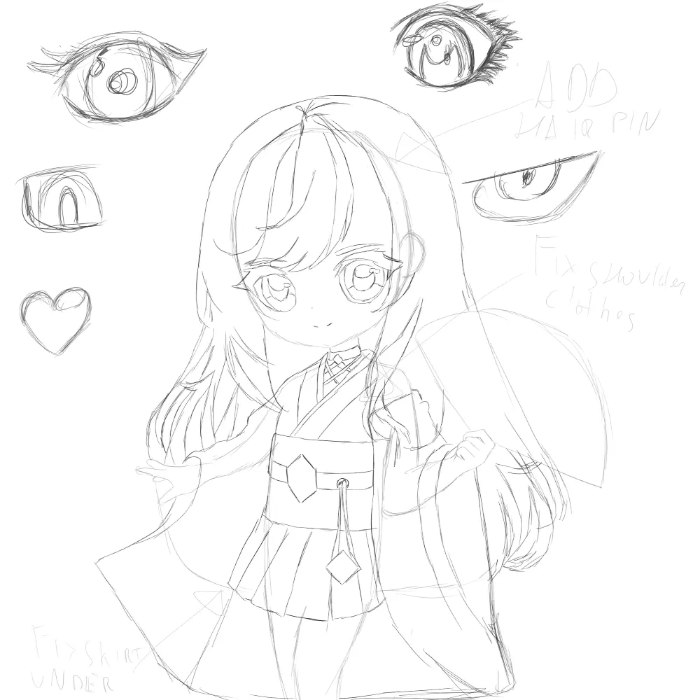 Manga character — day 1