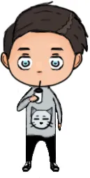Self-as-chibi (older)